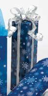 Holiday Packaging- Winter Snowfall Bottle Box
