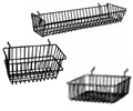 Gridwall Baskets | Shelves