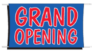 Outdoor Banners- Grand Opening