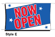 Outdoor Banners- Now Open - Click Image to Close