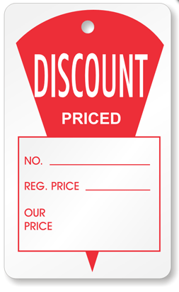 Discount Tag- Small - Click Image to Close
